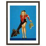 Pinup Girl And Dog Tricks thumbnail