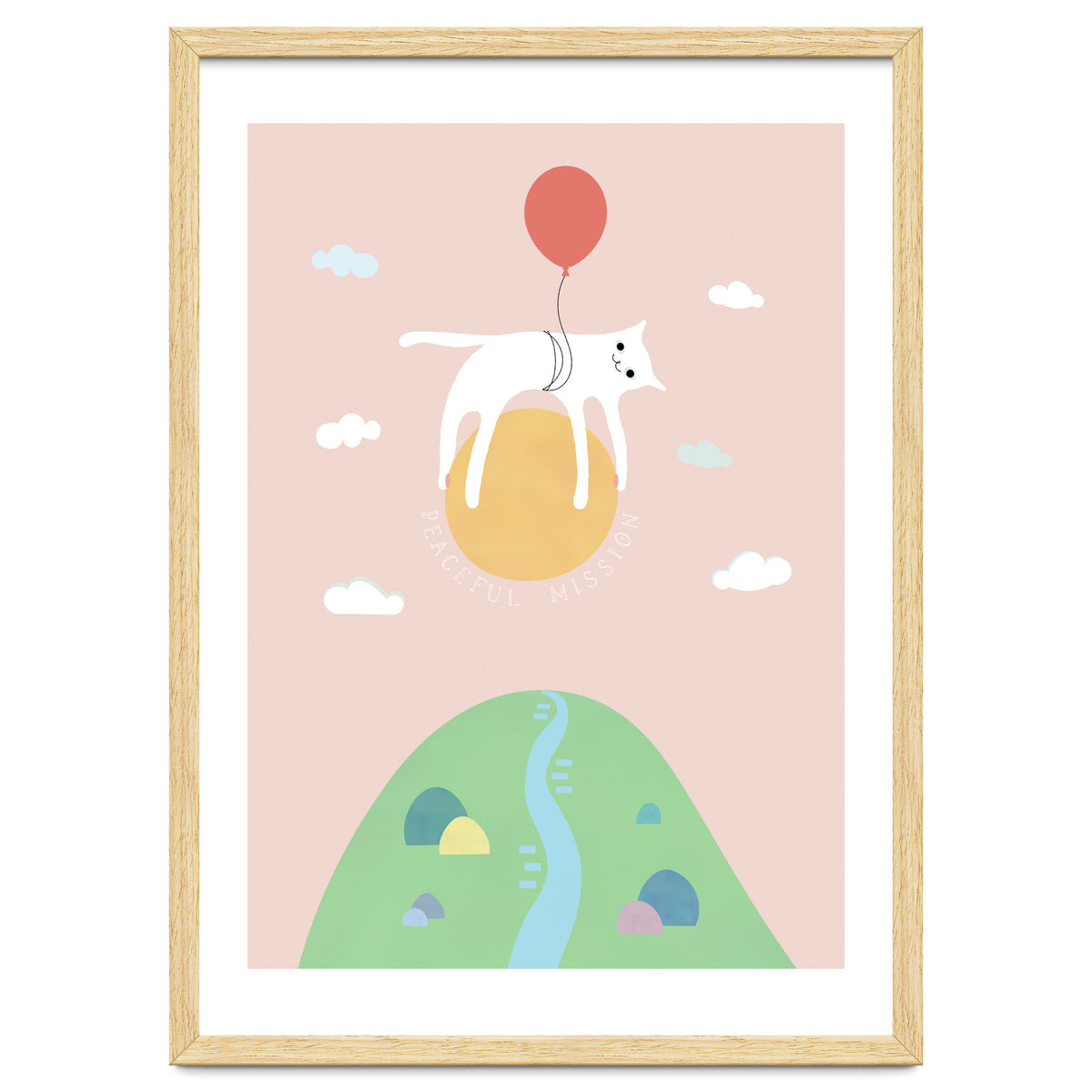 PEACEFUL MISSION CAT