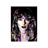 Taylor Swift Colorful Art 3 (Print Only) thumbnail