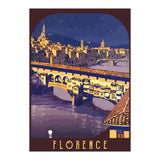 Florence At Night, The Bridge (Print Only) thumbnail