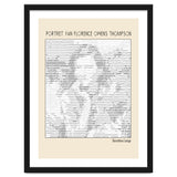 Portret Van Florence Owens Thompson (ascii Art) thumbnail