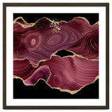 Burgundy & Gold Glitter Agate Texture 03 thumbnail