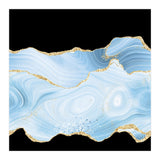 Blue & Gold Glitter Agate Texture 04 (Print Only) thumbnail