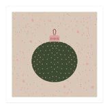 Christmas globe with snowflakes (Print Only) thumbnail