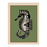 Striped Seahorse I (Print Only) thumbnail