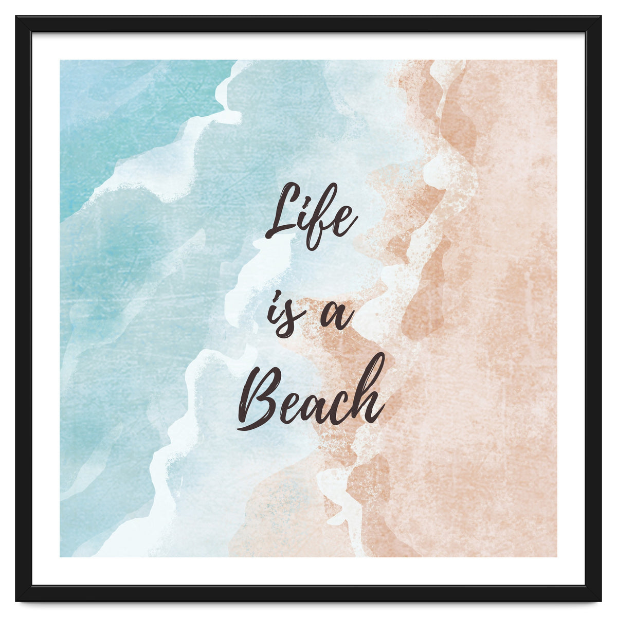 Life's a beach, enjoy the waves 🌊