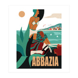 Abbazia, Two Ladies on a Drive (Print Only) thumbnail