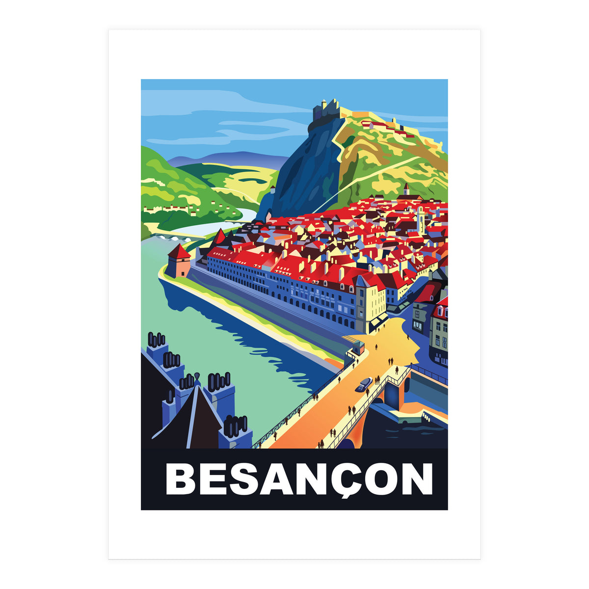 Besançon, France (Print Only)