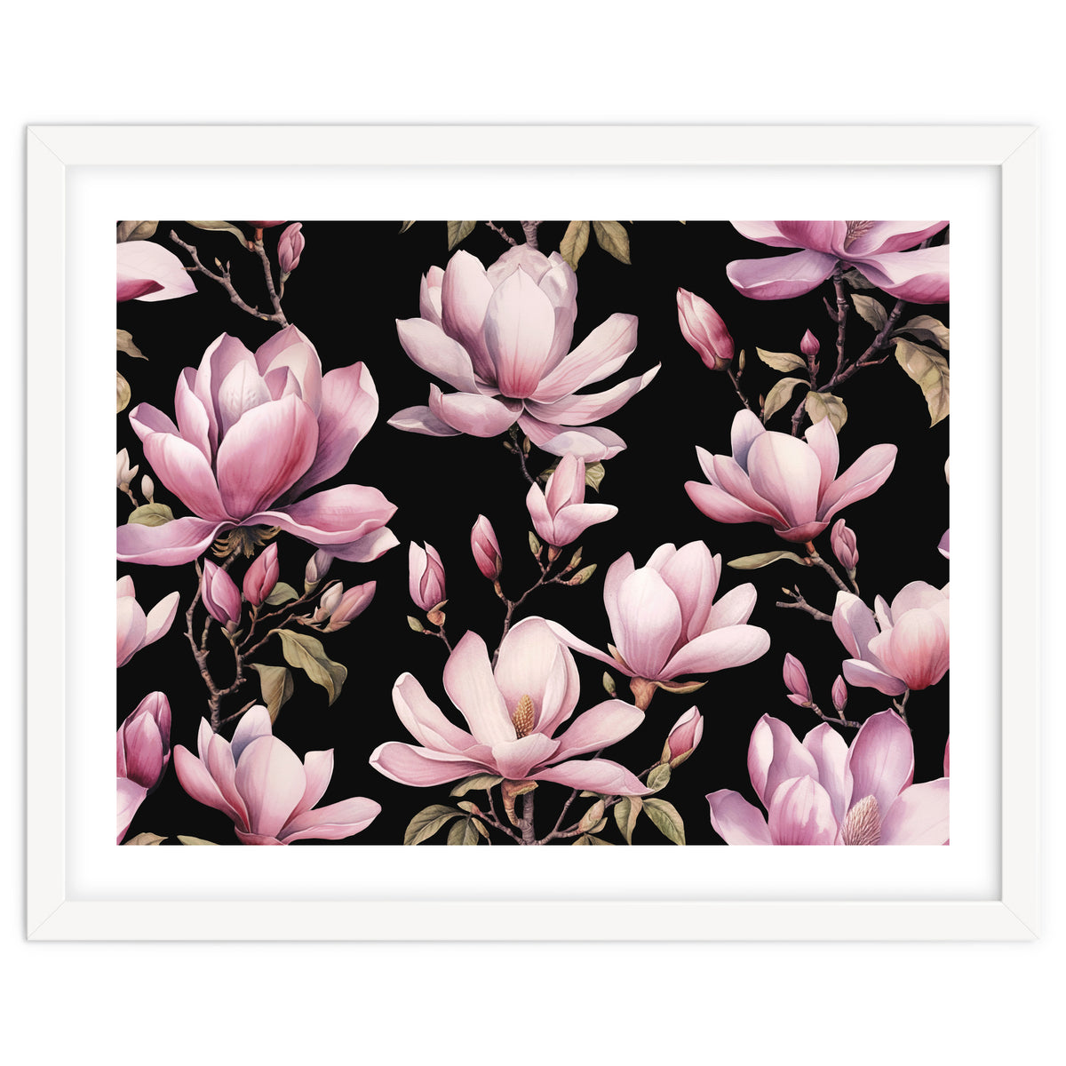 Magnolia Spring Romance Black