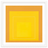 JOSEF ALBERS - HOMAGE TO THE SQUARE ORANGE YELLOW thumbnail