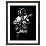 Pat Metheny American Jazz Guitarist Legend in Monochrome thumbnail