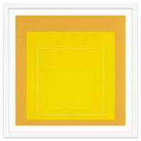 JOSEF ALBERS - HOMAGE TO THE SQUARE YELLOW
