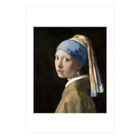Johannes Vermeer - Girl with a Pearl Earring (Print Only)