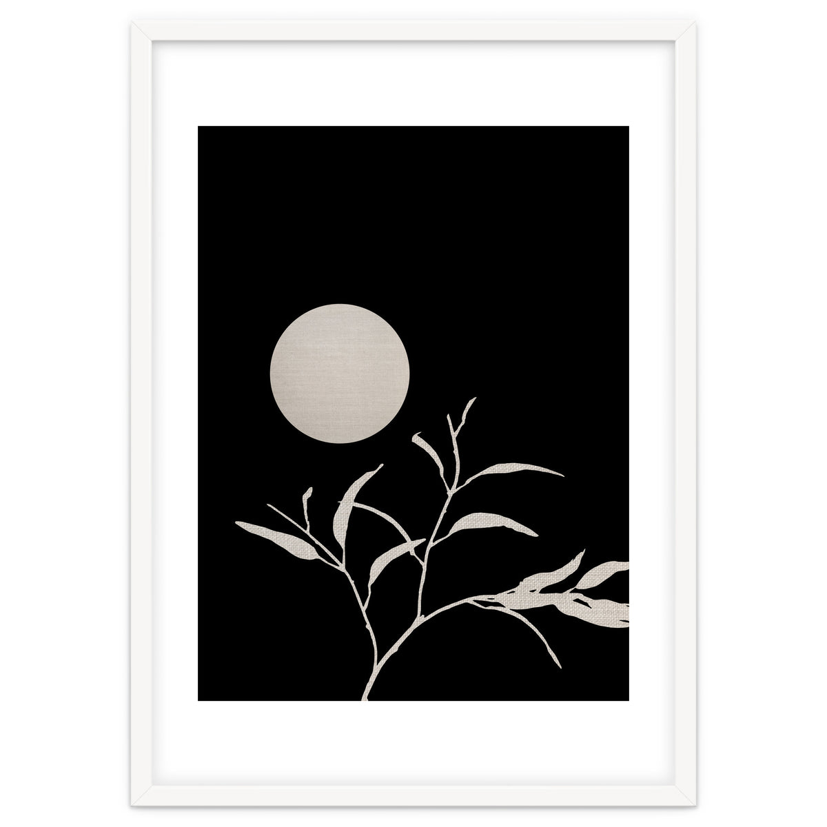 Moon & Leaf