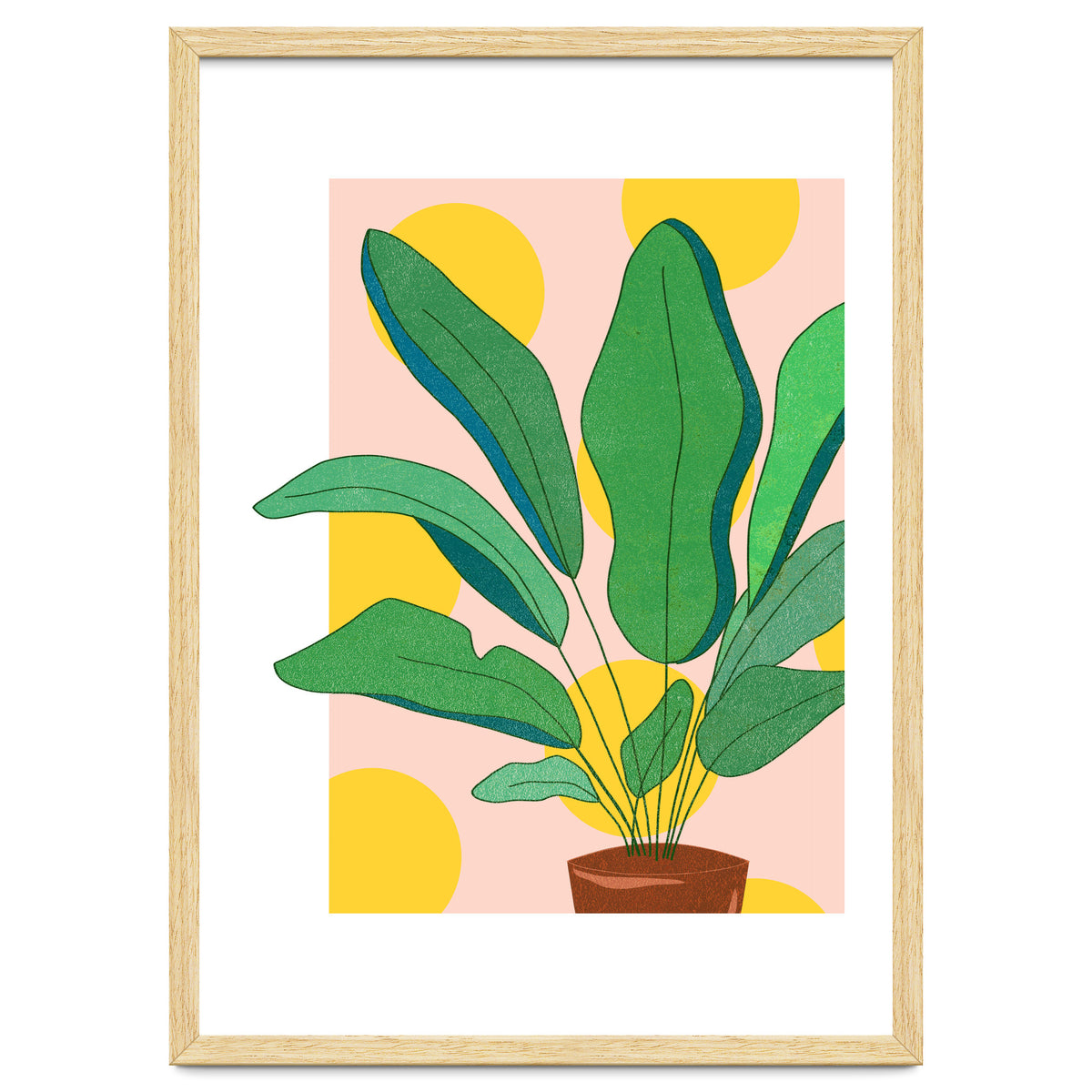 Pastel Plants Love, Botanical Nature Illustration, Gardening Blush Growth, Positive Vibes Mindset Hope