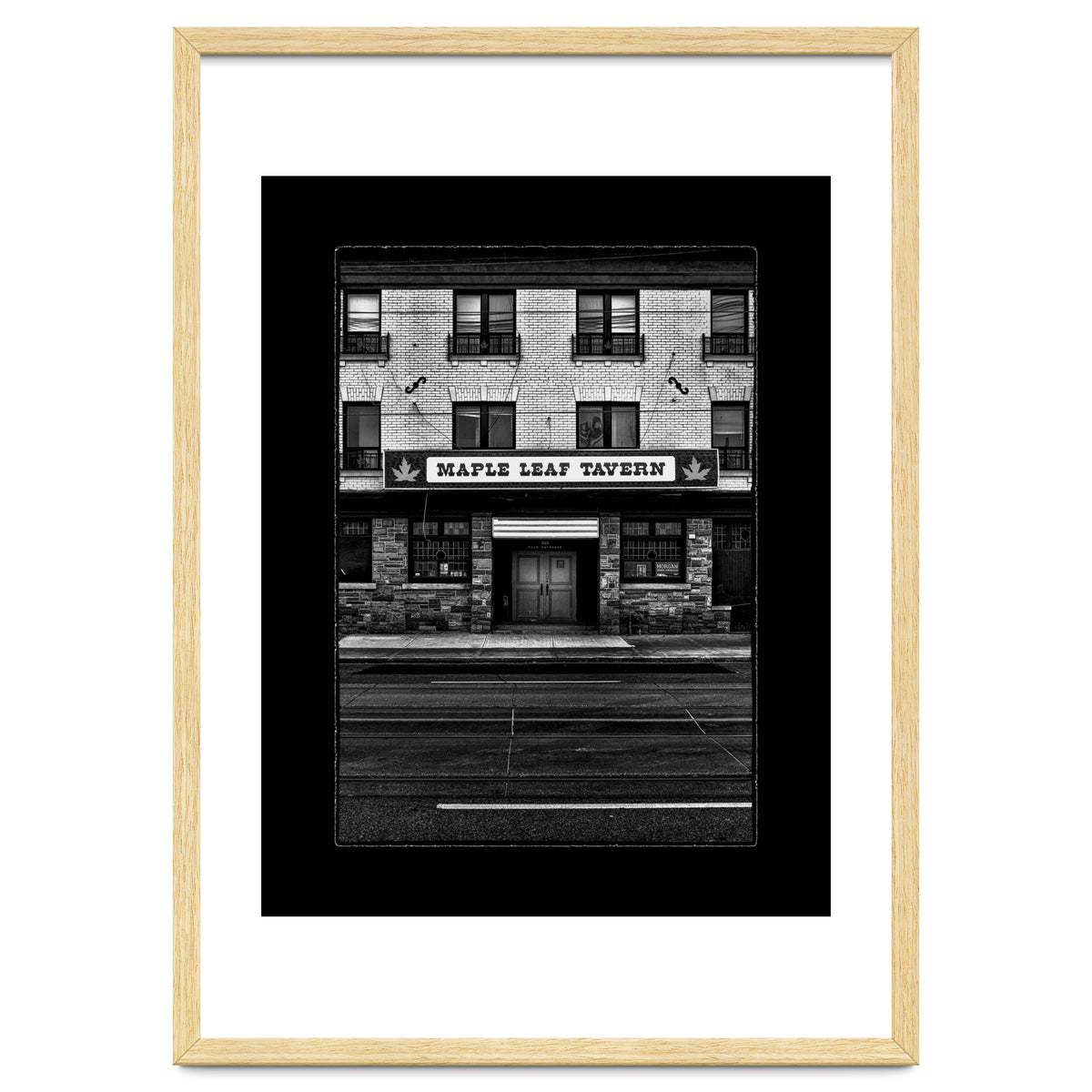 Maple Leaf Tavern No 1 with Border