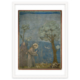 Saint Francis of Assisi preaching to the birds. Giotto. GIOTTO DE BONDONE (1266-1337). thumbnail
