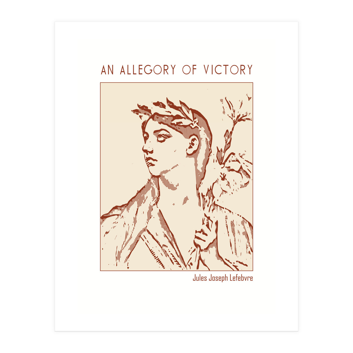 An Allegory Of Victory – Jules Joseph Lefebvre (Print Only)