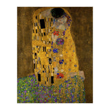 Gustav Klimt The Kiss Gold Romantic Art (Print Only) thumbnail