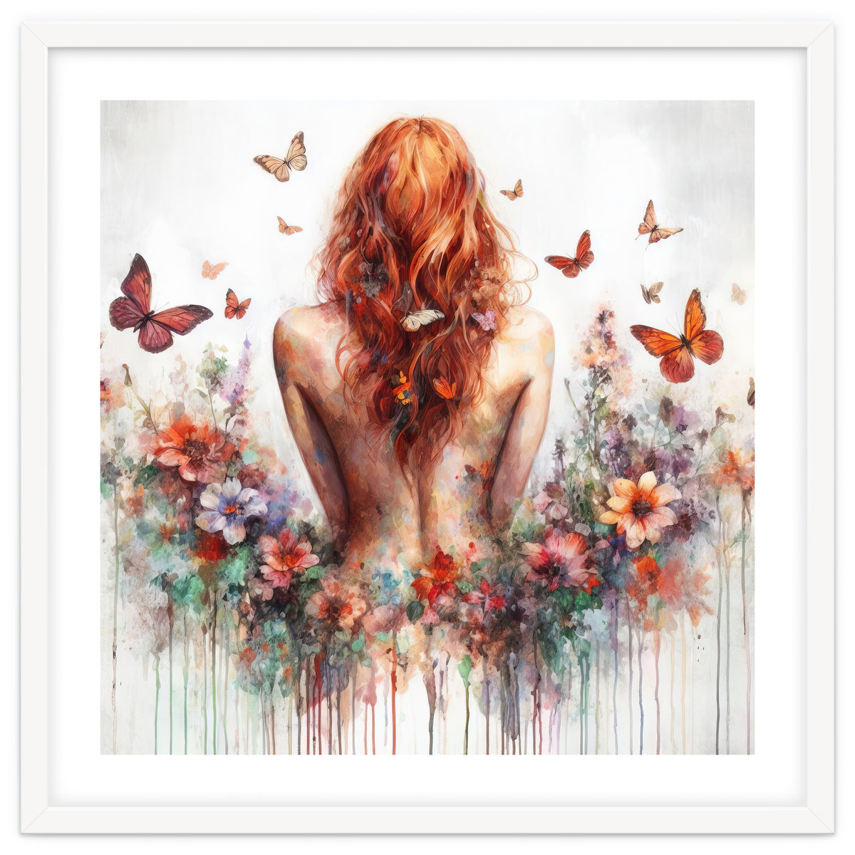 Butterfly Body In Bloom