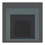 JOSEF ALBERS - HOMAGE TO THE SQUARE BLACK GREY (Print Only) thumbnail