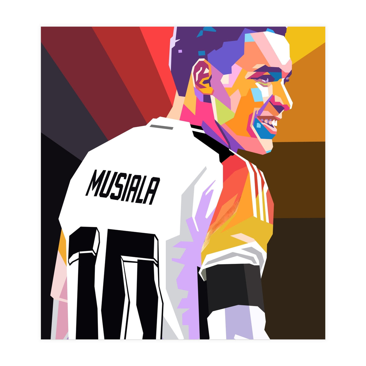 Jamal Musiala art (Print Only)