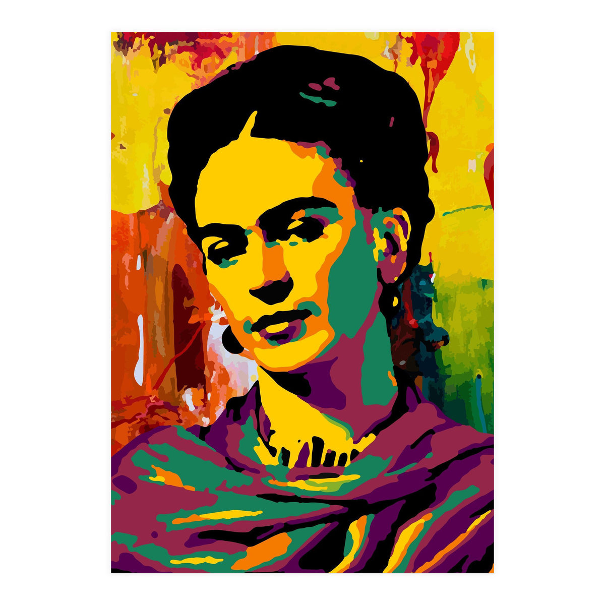 Frida Kahlo Abstract 3 (Print Only)