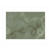 calming essentials loops sage green (Print Only)