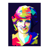 Lady Diana Princes Of Wales Pop Art WPAP (Print Only) thumbnail