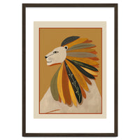 Leaf Mane Lion I