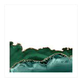 Emerald & Gold Agate Texture 12 (Print Only) thumbnail