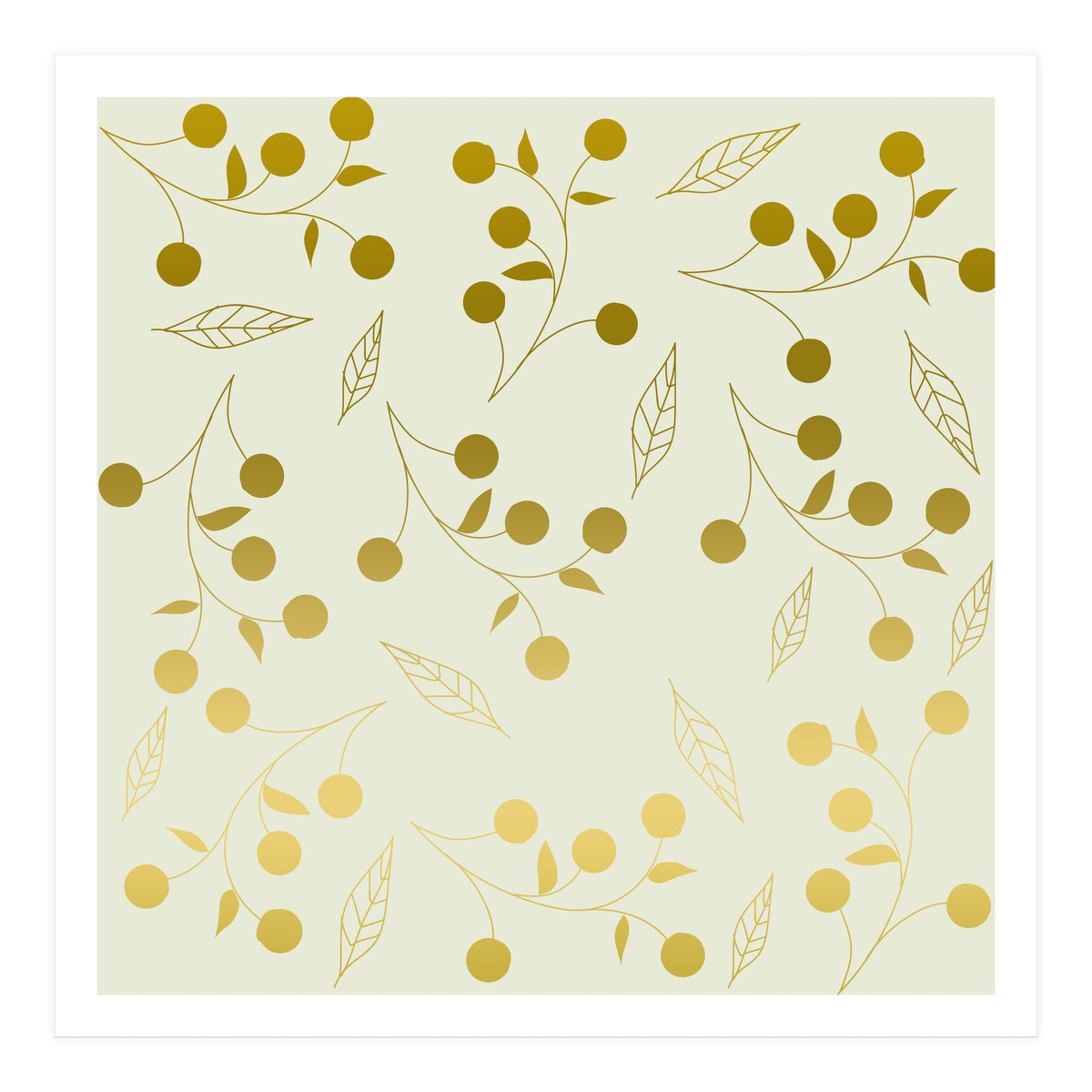 Golden Blossom (Print Only)