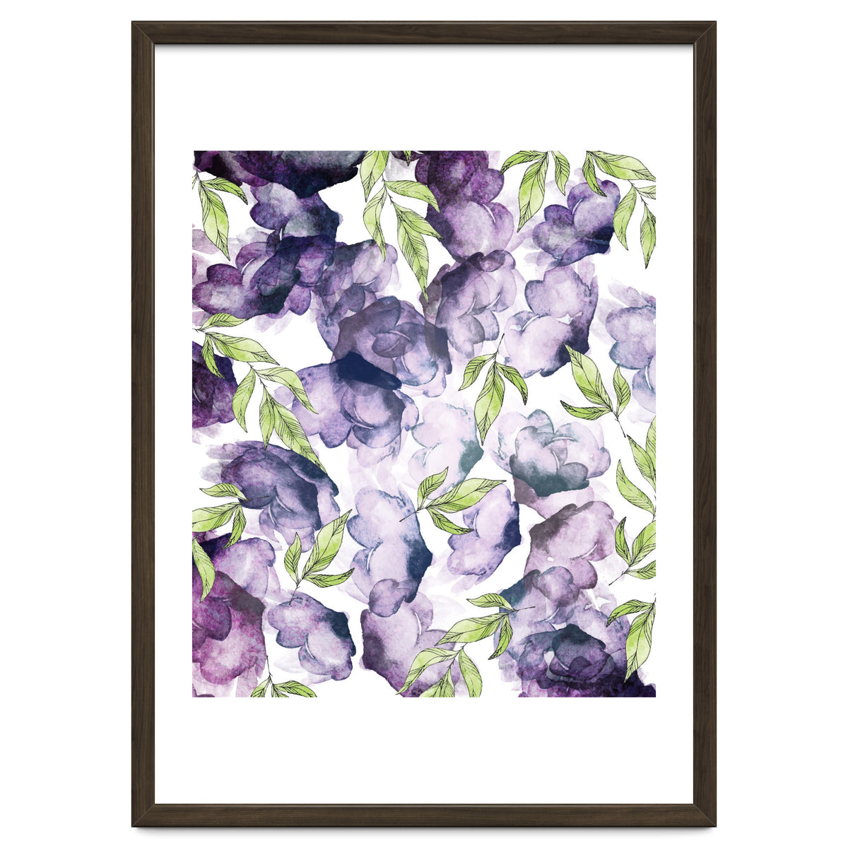 Watercolor + Ink Florals