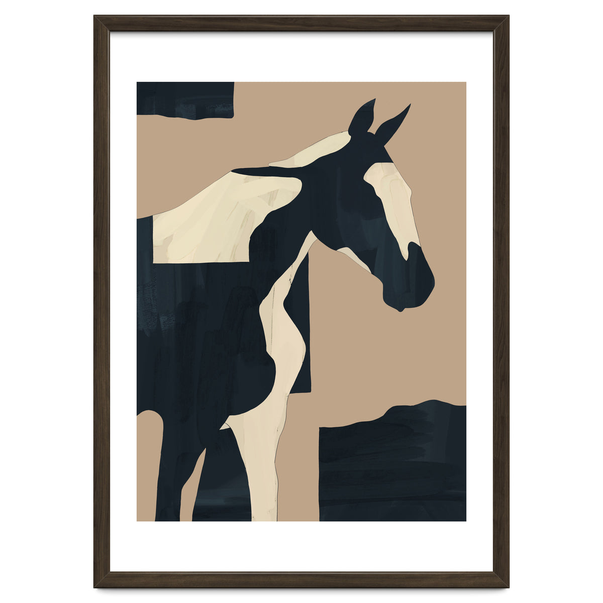 Abstract Minimal Horse 7
