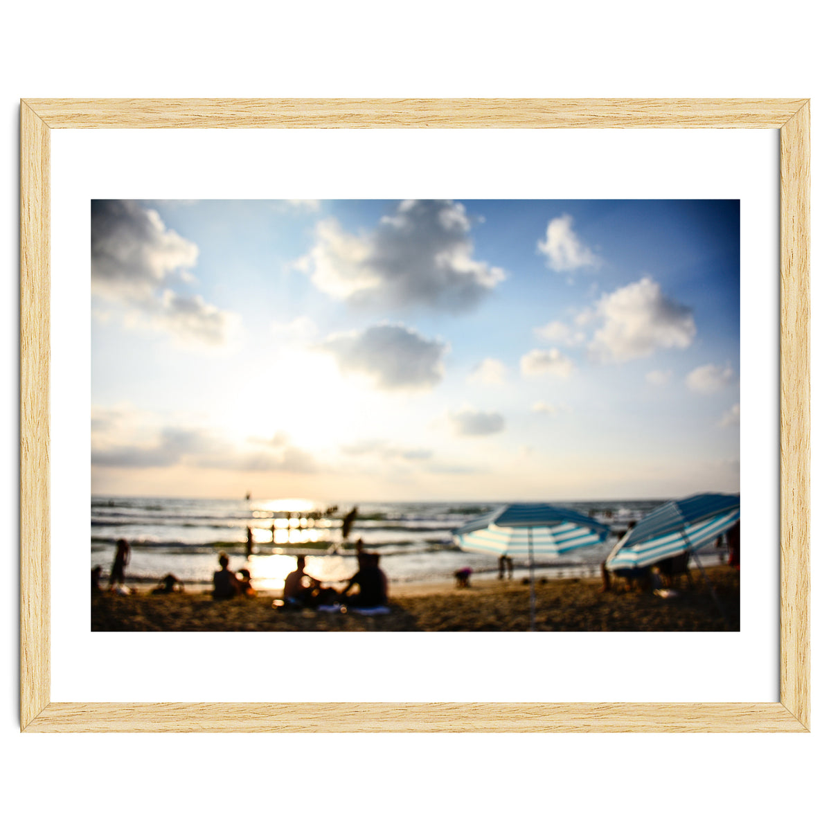 Late afternoon at the beach