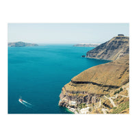 Sailing On The Caldera (Print Only)