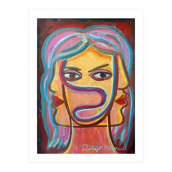 Cabeza De Mujer 42 (Print Only)
