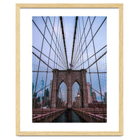 Brooklyn Bridge at Dawn, Iconic New York City Photography