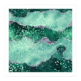 Emerald Glitter Agate Texture 02 (Print Only) thumbnail