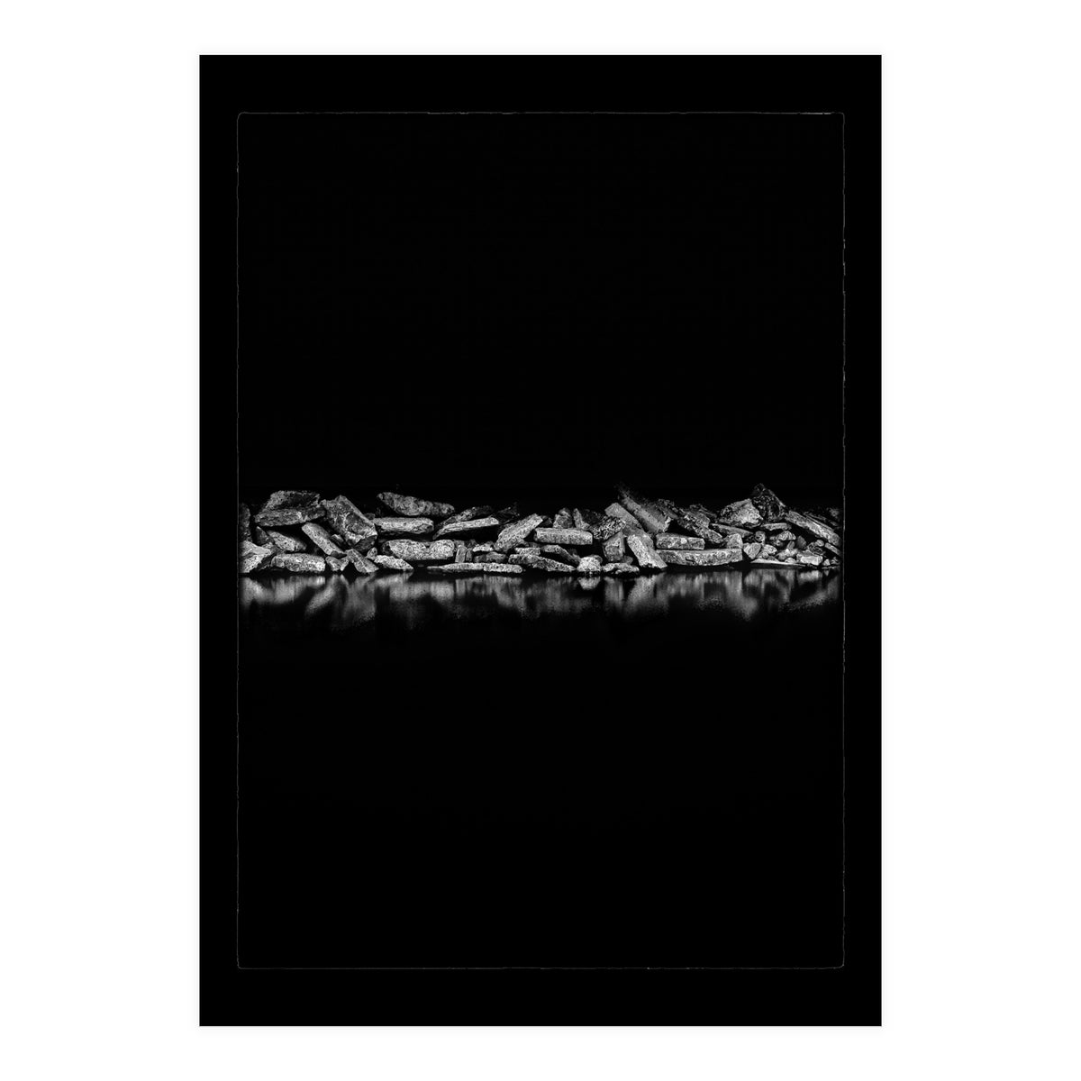 Breakwall No 1 with Border (Print Only)