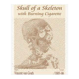 Skull of a Skeleton with Burning Cigarette - Vincent van Gogh (1885–86) (Print Only) thumbnail