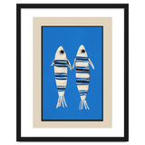 Minimal Fish On Blue thumbnail