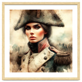 Napoleonic Officer Woman Portrait thumbnail