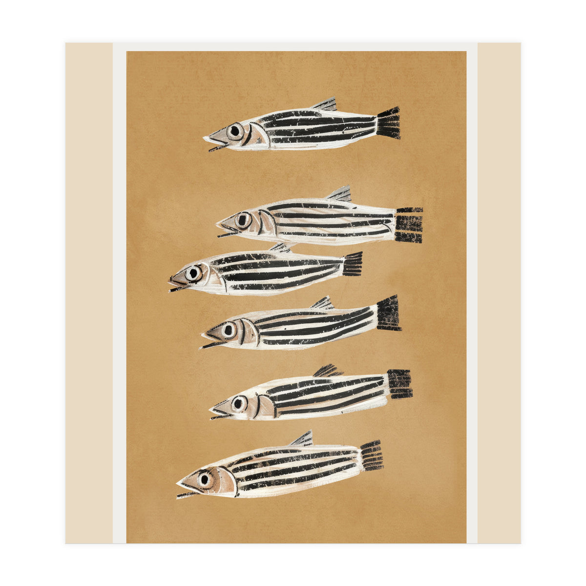 Minimal Fish Study (Print Only)