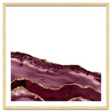 Burgundy & Gold Agate Texture 24 thumbnail