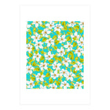 White Floral #society6 #decor #pattern (Print Only) thumbnail