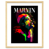 Marvin Gaye RNB Singer Pop Art WPAP thumbnail