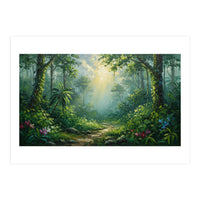 Sunlight in the Sacred Grove (Print Only)