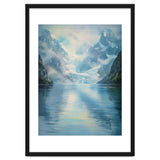 Ethereal Descent: The Glimmering Silence of the Ancient Glacial Fjord thumbnail