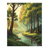 Golden Hour Stream (Print Only) thumbnail